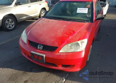 2004 Honda Civic Vp из США, поврежденный, VIN 1HGEM21114L085210